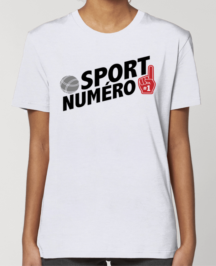T-shirt Femme Sport numéro 1 Pétanque par tunetoo