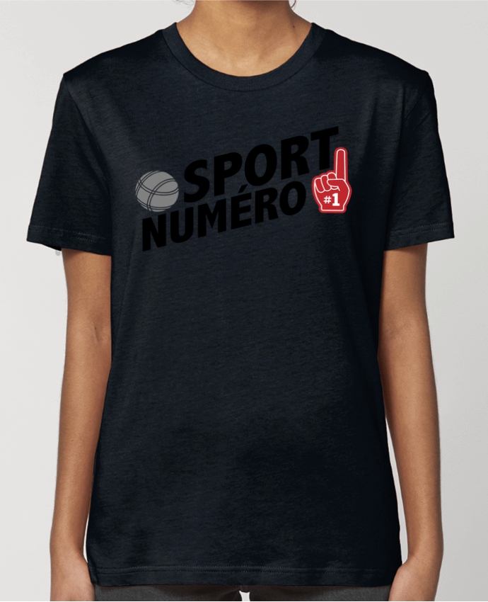 T-shirt Femme Sport numéro 1 Pétanque par tunetoo