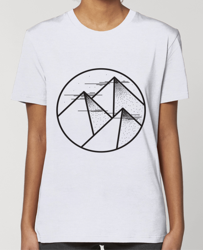 T-shirt Femme montagne - graphique par /wait-design