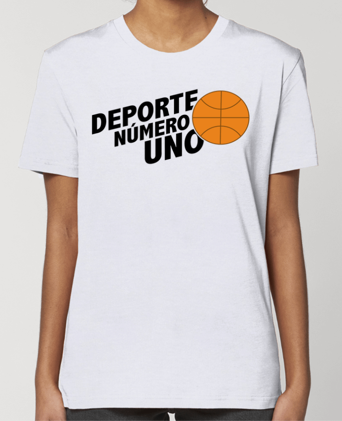 T-shirt Femme Deporte Número Uno Basketball par tunetoo