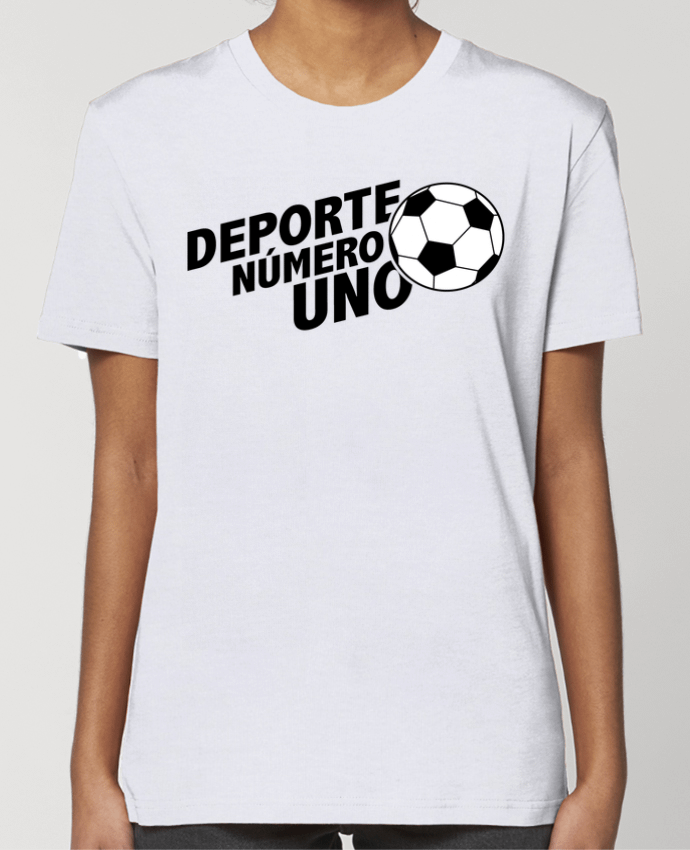 T-shirt Femme Deporte Número Uno Futbol par tunetoo