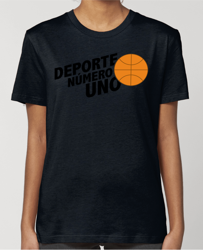 T-shirt Femme Deporte Número Uno Basketball par tunetoo