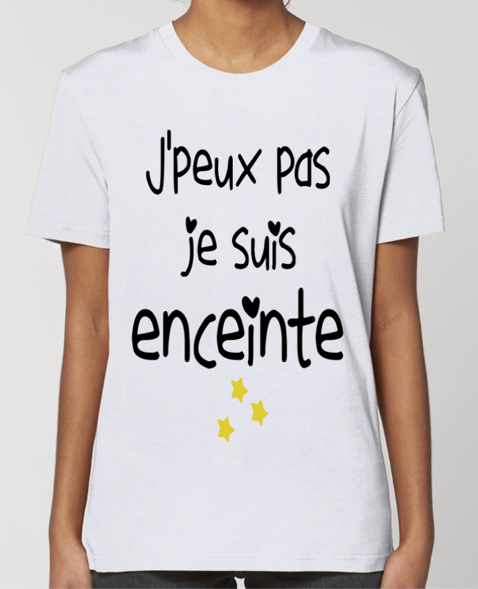 T-shirt Femme J'peux pas je suis enceinte par SwissmadeDesign
