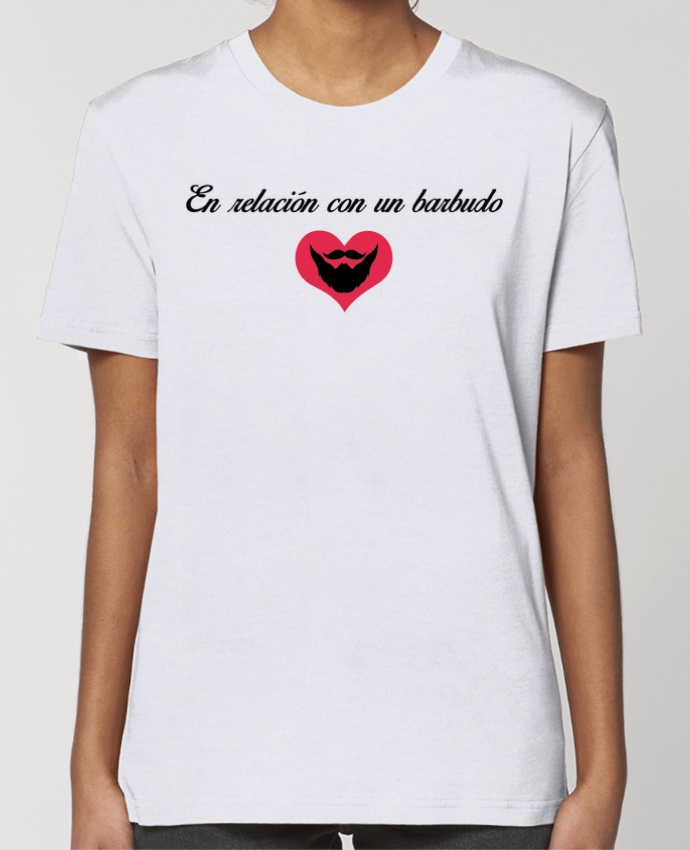 T-shirt Femme En relación con un barbudo par tunetoo