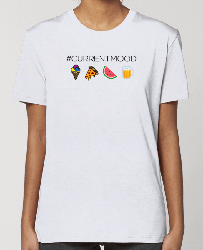 T-shirt Femme #Currentmood par tunetoo