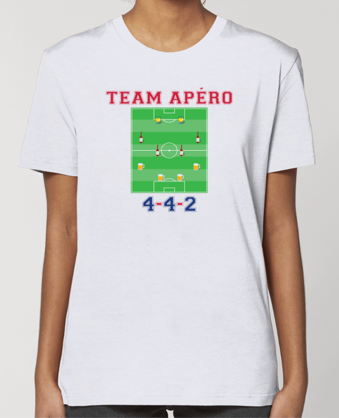 T-shirt Femme Team apéro football by tunetoo