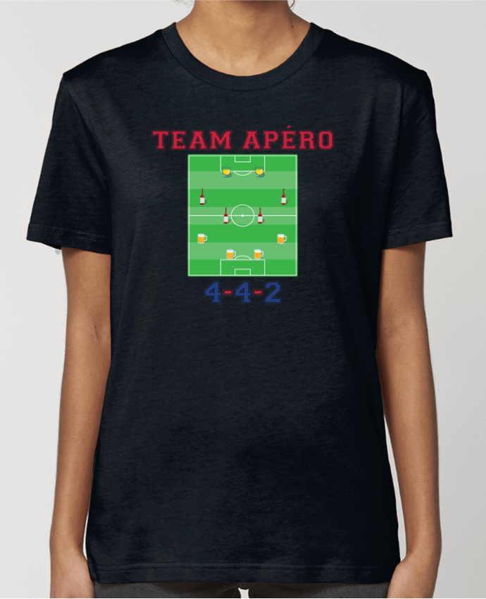 T-shirt Femme Team apéro football par tunetoo