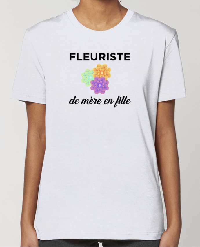 T-shirt Femme Fleuriste de mère en fille par tunetoo