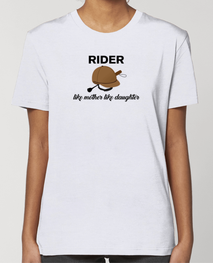 T-shirt Femme Rider like mother like daughter par tunetoo