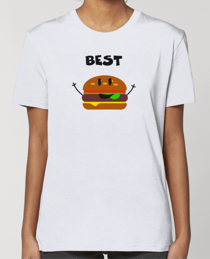 T-shirt Femme BEST FRIENDS BURGER 1 par tunetoo