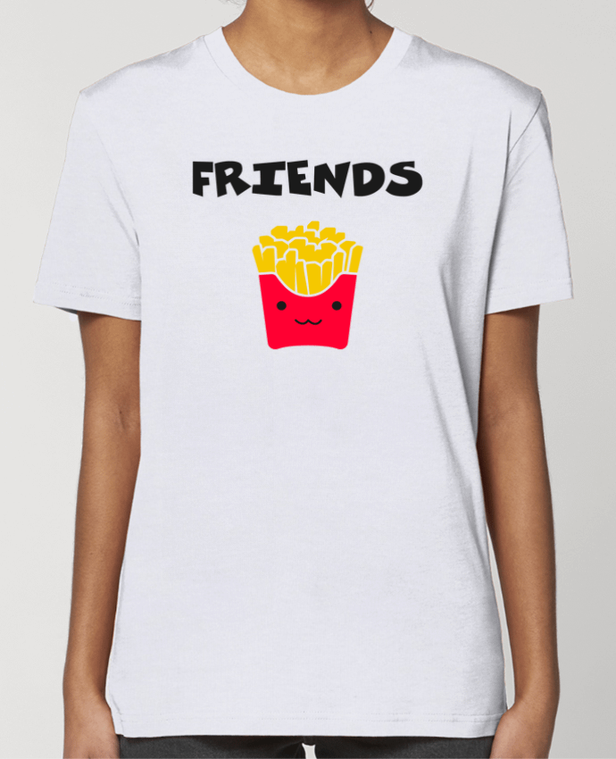 T-shirt Femme BEST FRIENDS FRIES par tunetoo