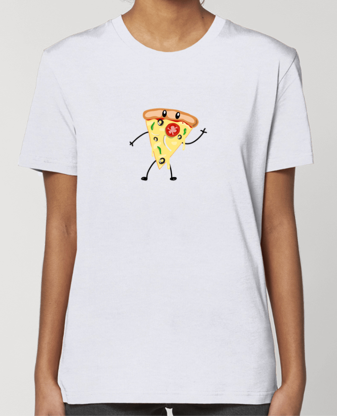 T-shirt Femme Pizza guy par tunetoo