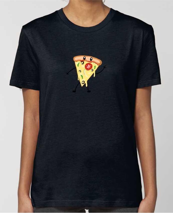 T-shirt Femme Pizza guy par tunetoo