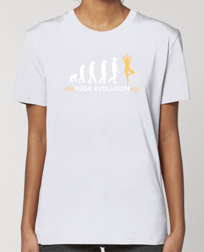 T-shirt Femme Yoga evolution par Original t-shirt