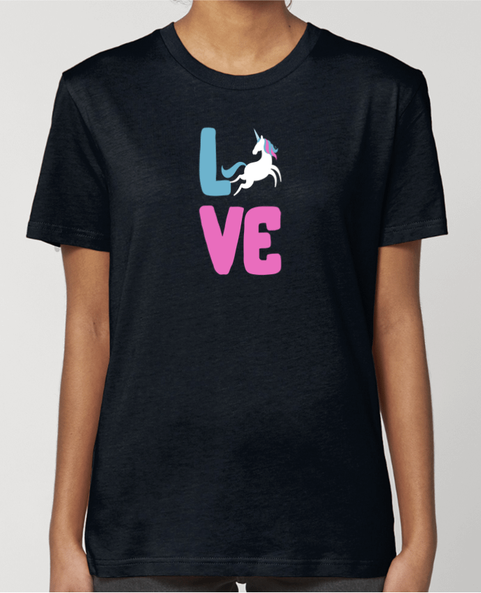 T-shirt Femme Unicorn love par Original t-shirt