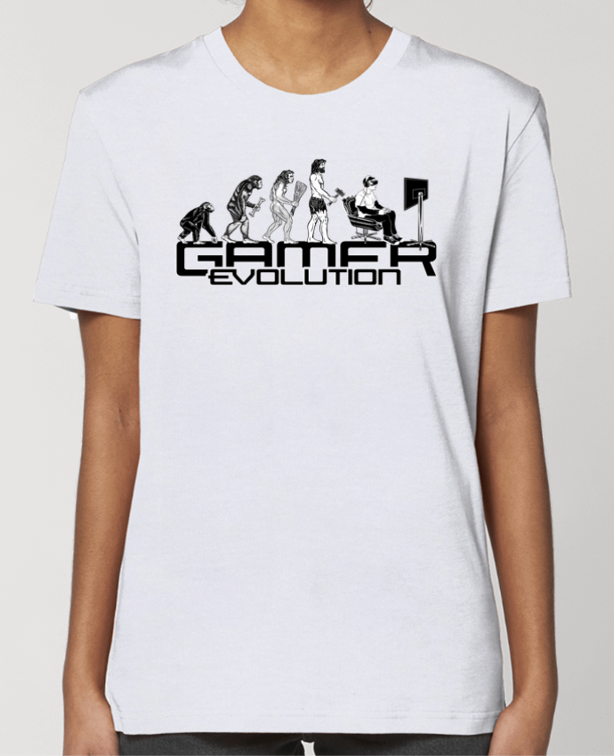 T-shirt Femme Gamer evolution par Original t-shirt