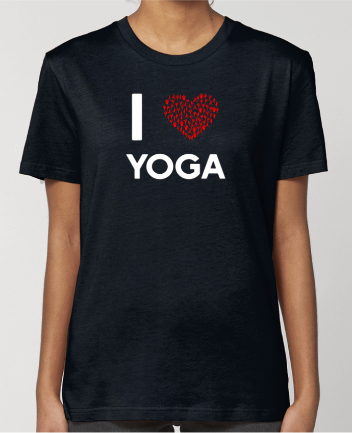 T-shirt Femme I Love Yoga par Original t-shirt