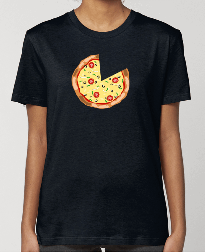 T-shirt Femme Pizza duo par tunetoo