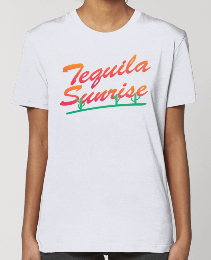 T-shirt Femme Tequila Sunrise par tunetoo