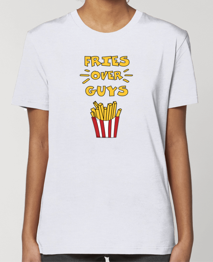 T-shirt Femme Fries over guys par tunetoo