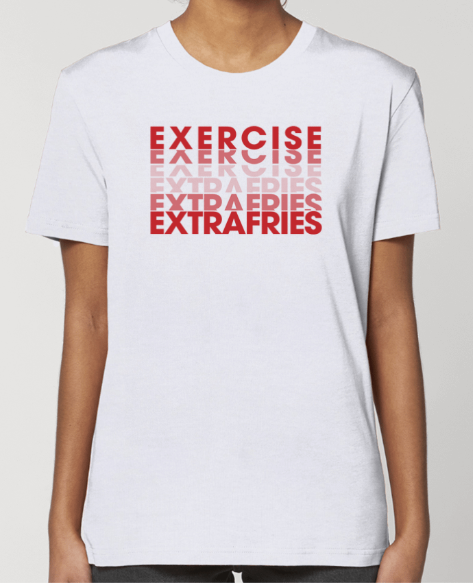 T-shirt Femme Extra Fries Cheat Meal par tunetoo