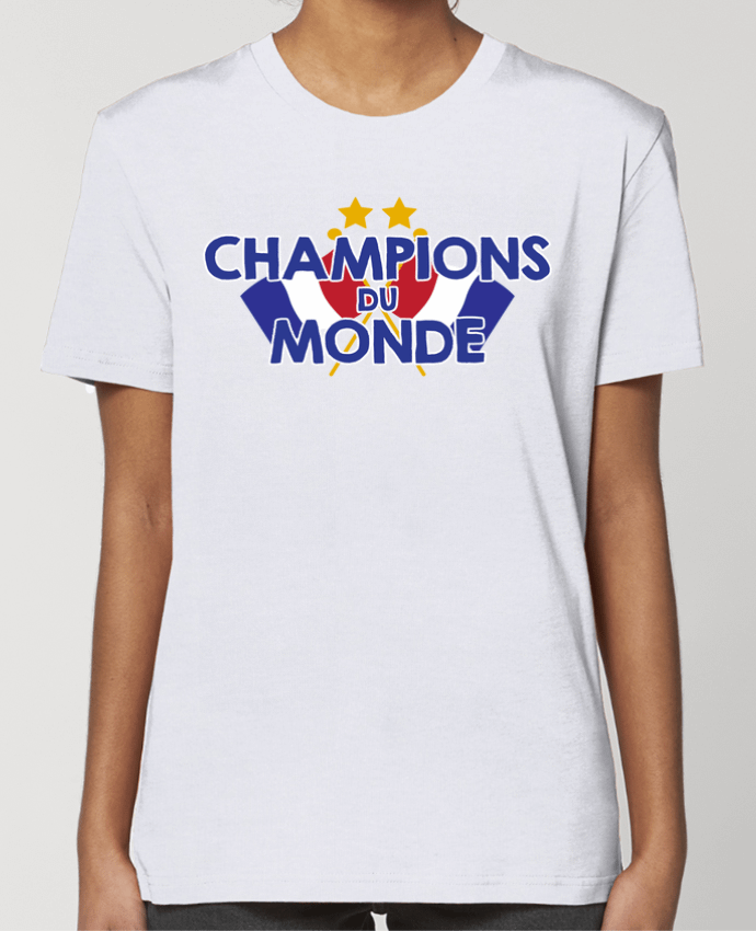 T-shirt Femme Champions du monde par tunetoo