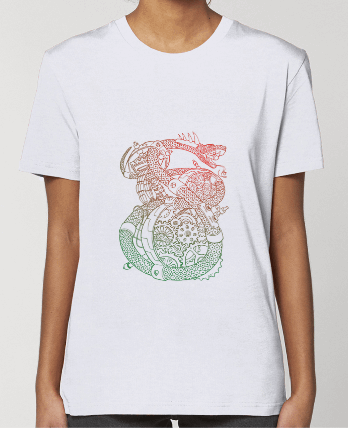 T-shirt Femme Méca Serpent par TOMI AX