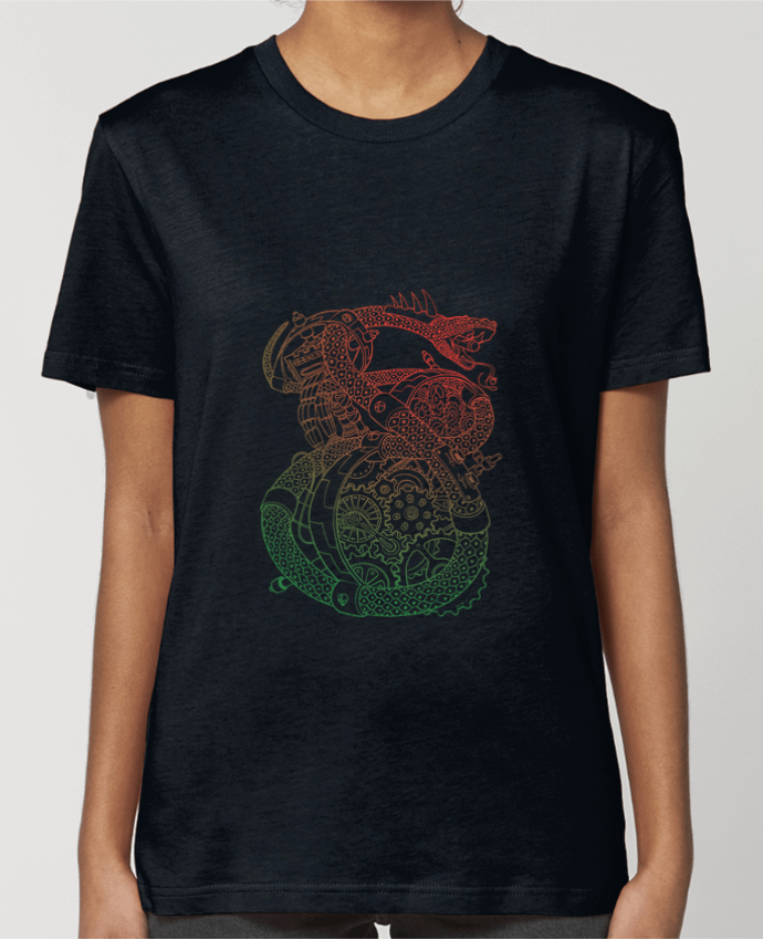 T-shirt Femme Méca Serpent par TOMI AX