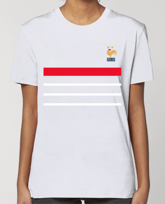 T-shirt Femme La France Champion du monde 2018 rétro by Mhax