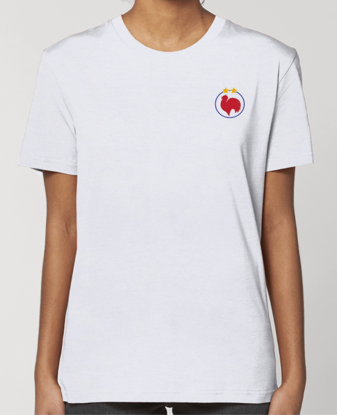 T-shirt Femme Champion Coq 2 étoiles par tunetoo