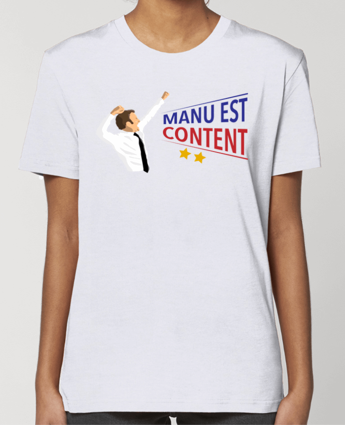 T-shirt Femme Célébration Macron par tunetoo