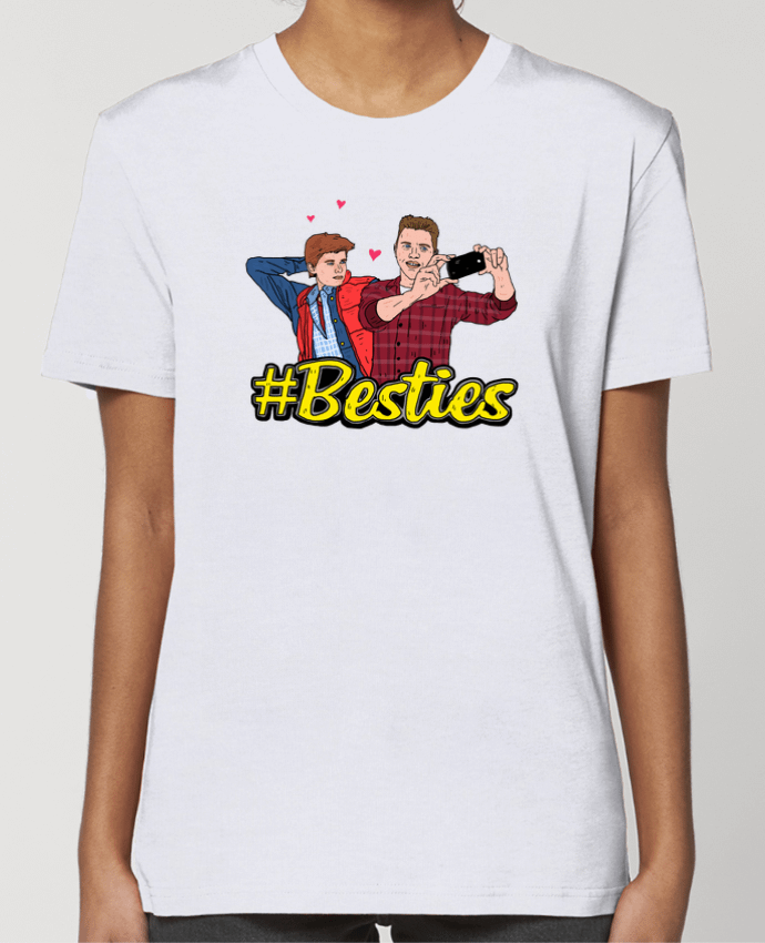 T-shirt Femme Besties Marty McFly par Nick cocozza