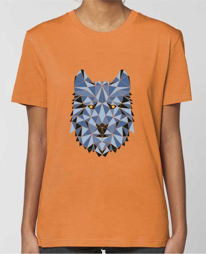 T-shirt Femme wolf - geometry 3 par /wait-design