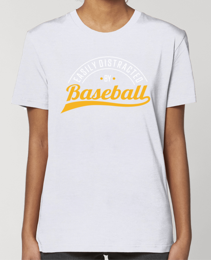 T-shirt Femme Distracted by Baseball por Original t-shirt