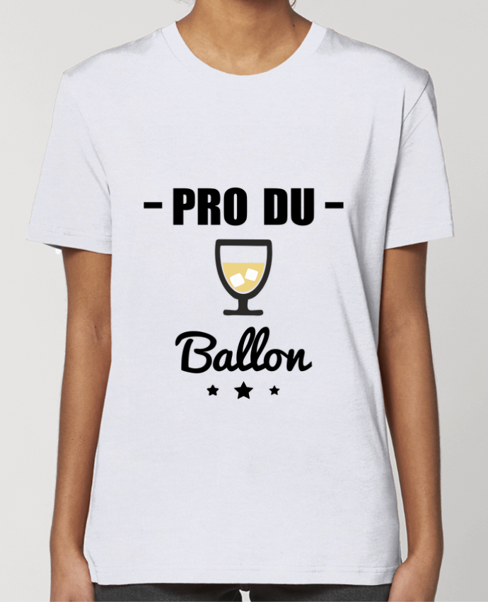 T-shirt Femme Pro du ballon Pastis par Benichan