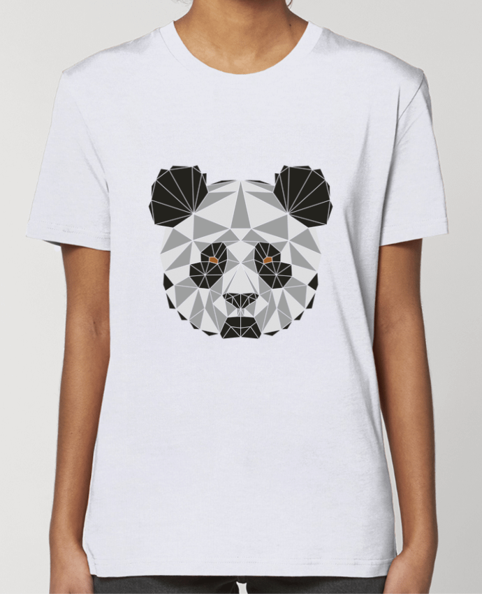 T-shirt Femme Panda géométrique par /wait-design