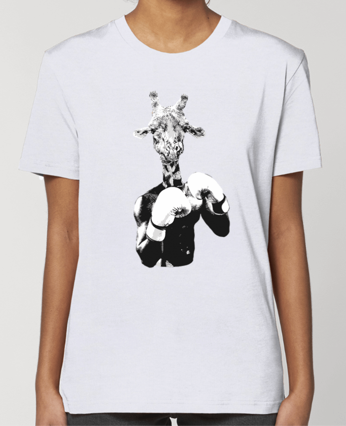 T-shirt Femme Girafe boxe par justsayin