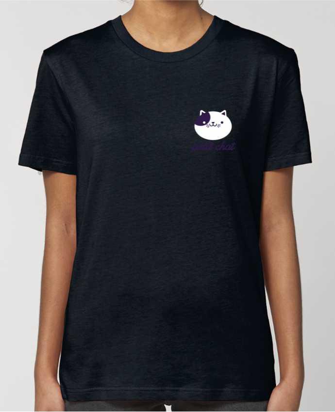 T-shirt Femme Petit chat par Nana