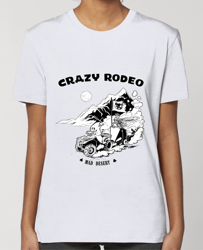 T-shirt Femme Crazy rodéo par TOMI AX