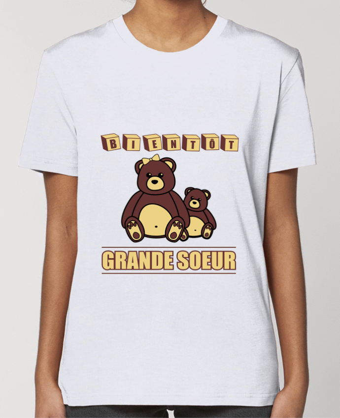 T-shirt Femme Bientôt Grande Soeur par Benichan