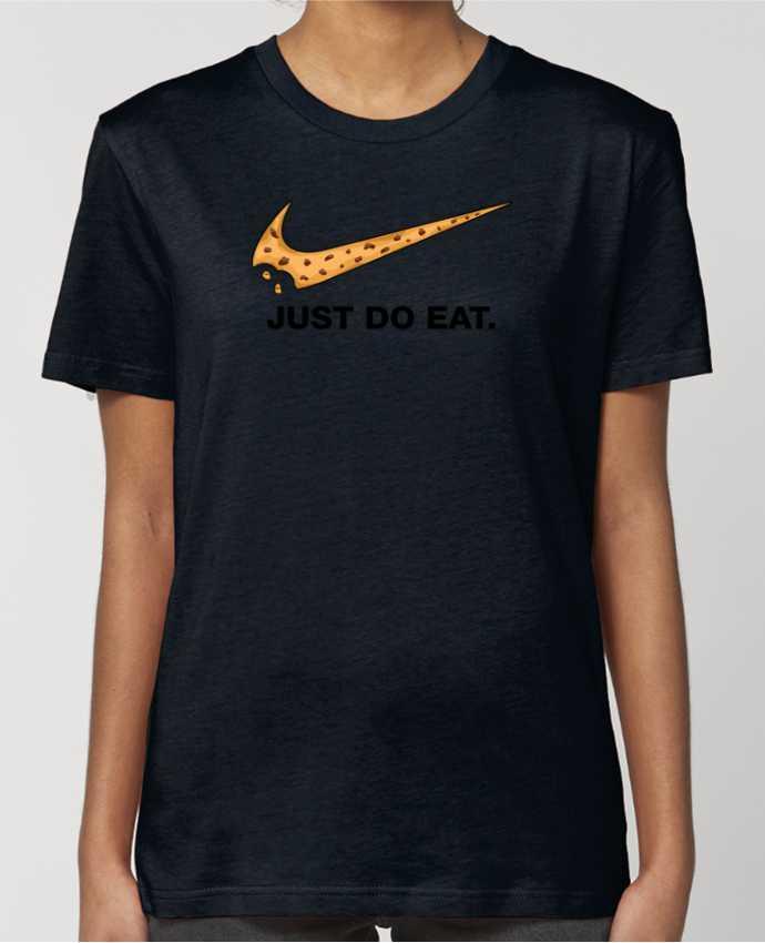 T-shirt Femme Just do eat par tunetoo