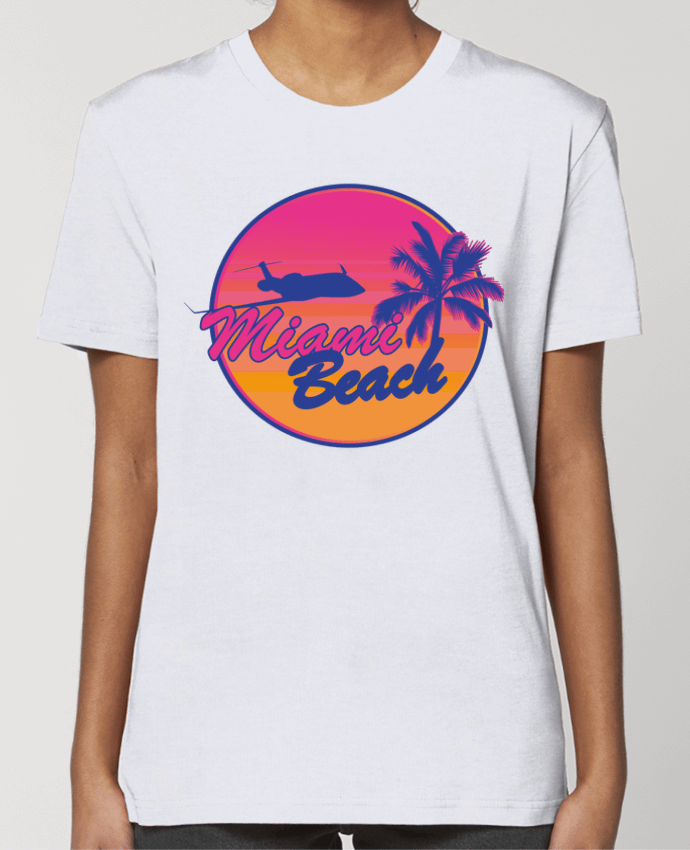 T-shirt Femme miami beach par Revealyou