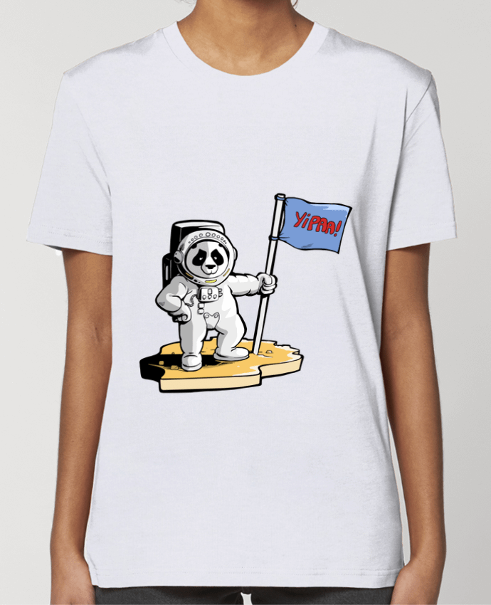 T-shirt Femme Panda-cosmonaute par TOMI AX