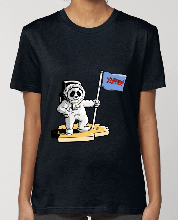 T-shirt Femme Panda-cosmonaute par TOMI AX