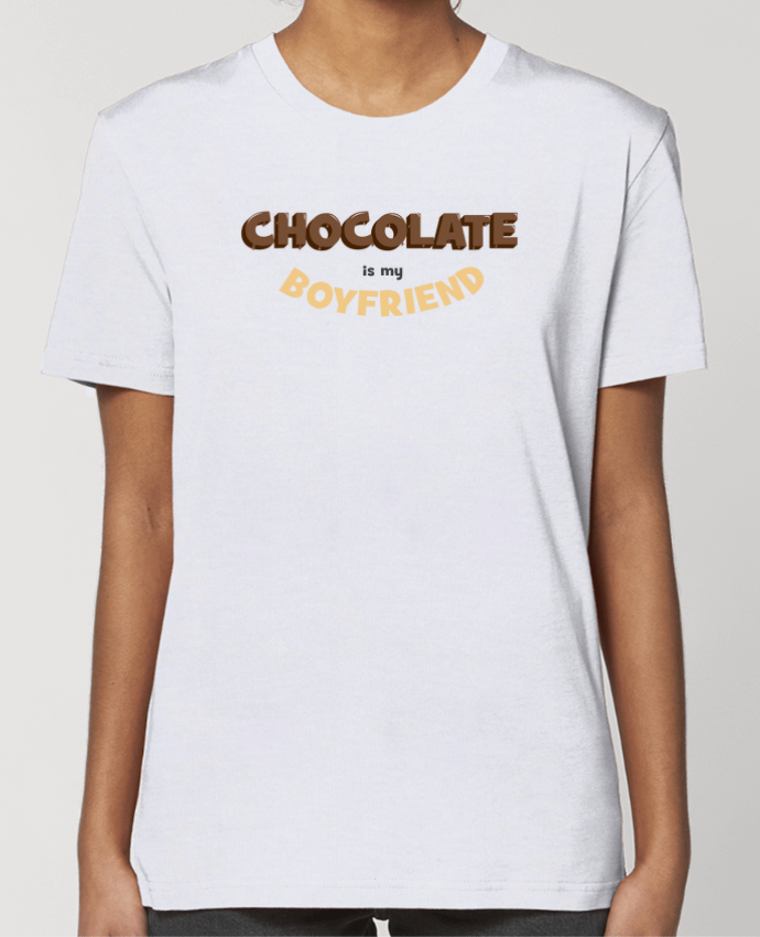 T-shirt Femme Chocolate boyfriend par tunetoo