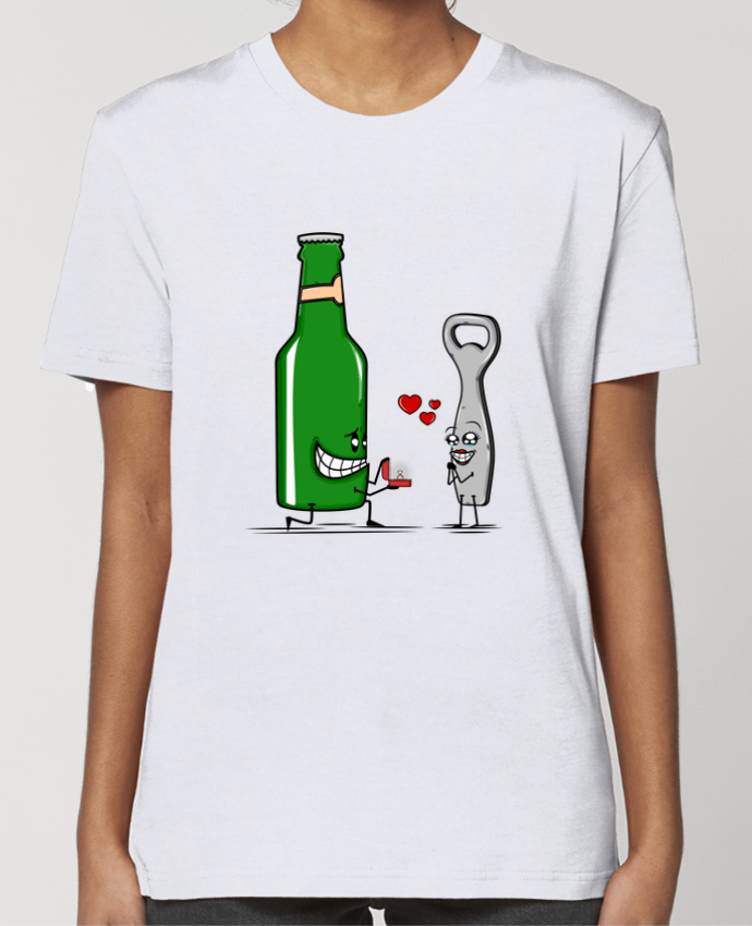 T-shirt Femme BEER ROMANCE par PTIT MYTHO