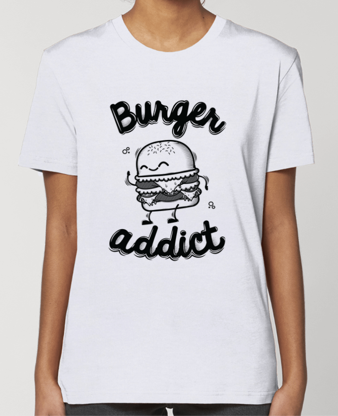 T-shirt Femme BURGER ADDICT par PTIT MYTHO
