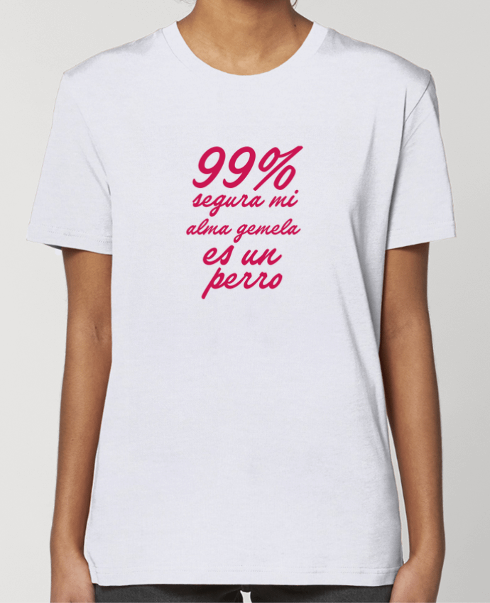 T-shirt Femme Mi alma gemela es un perro por tunetoo