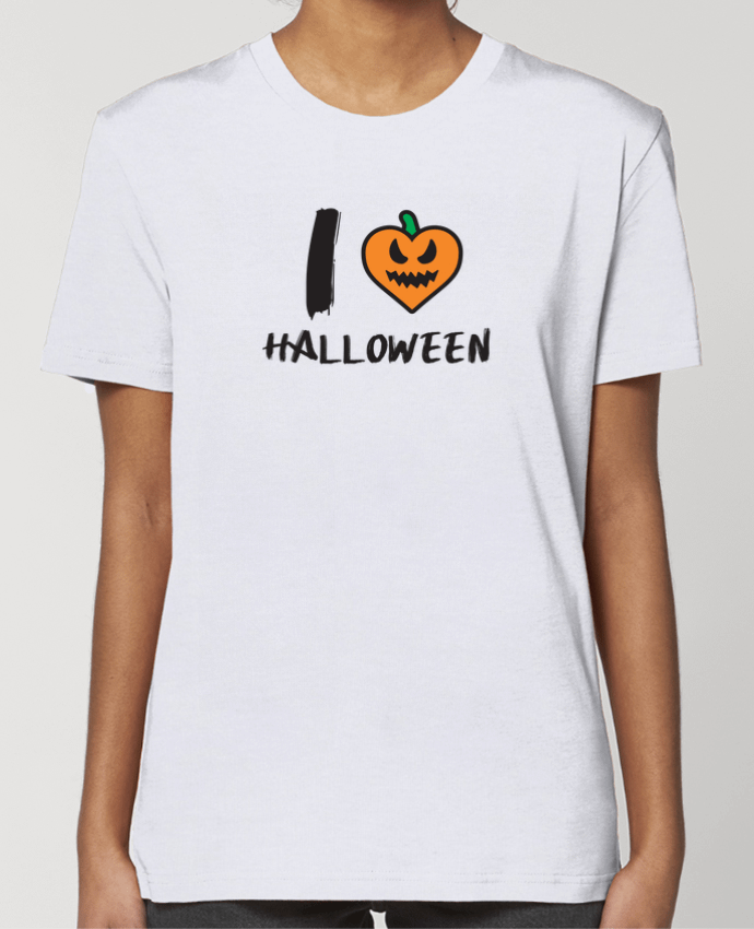 T-shirt Femme I Love Halloween by tunetoo