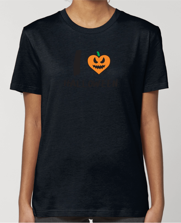 T-shirt Femme I Love Halloween par tunetoo